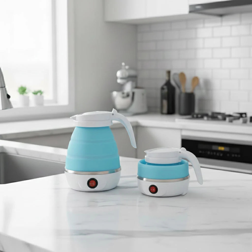 Chauffe-Eau Électrique Pliable et Portable – Compact & Pratique